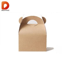 케익상자KP 조각케이크 박스 SE 크라프트 100매1묶음, 소