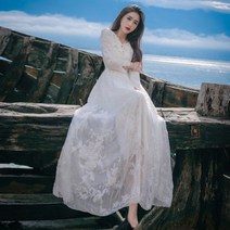 셀프 스몰웨딩 브라이덜샤워 복고풍 클래식 원피스