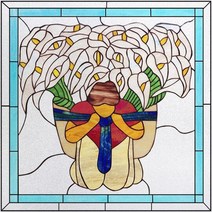 무광 스테인드 글라스 창문 필름 유럽 정적 집착 개인 정보 보호 도어 스티커 주방 사무실 홈 장식 맞춤형, 18 18_08 50X100cmX2