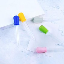 컬러 미니 눈금 어항 물감 놀이 스포이드 5ml 11791 스포이드/눈금스포이드/미니스포이드/어항스포이드/실험기구/플라스틱스포이드/물감놀이/스포이트/미술놀이/과학실험, 그린