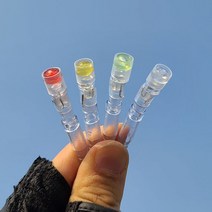 영라이트 줄보기 캐미 1개 원투낚시 전자케미 435배터리 집어등, 옐로우(낱개1개)