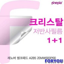 ForU312 레노버 A2 20m 액정보호필름 액정필름 지문방지필름 파인피아 눈부심방지, 상세페이지 참조
