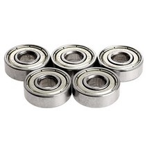5pcs 8mmx22mmx7mm 608ZZ Carbon Steel Deep Groove Ball Bearings for RepRap 3D Printer null, 1