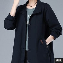 가바바 여성 심플하고 편안한 데일리룩 맥코트 아우터 G69151