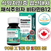 식약처인증 비타민B12 엽산대사 캐나다비타민 활력1통 비타민B 면역력높이는방법 피로회복제 비타민B12 수험생영양제 면역력 남성피로회복제 20대여자친구생일선물 여성피로회복제