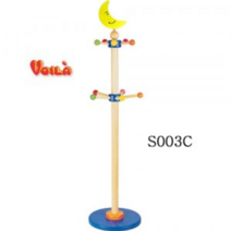 보드미 유아원목옷걸이 보알라 유아 스텐드 원목 옷걸이 달님 아이방꾸미기