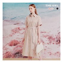[THE IZEL] ○ 더아이젤 23SS BCI코튼100 스트라이프 원피스+슬립원피스 SE