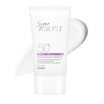 어퓨 슈퍼에어핏 마일드 선크림 노세범 이엑스 SPF50+ PA++++, 50ml, 6개