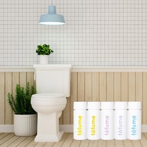 휴대용 토일렛퍼퓸 고체 화장실 방향제 에티켓 향수 퍼퓸 토퓸 150정, 민티라벤더30정 x 5개