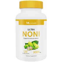 [미국빠른직구] 마이라이프 내추럴스 노니 3000mg 120정, 1병
