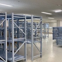 중량랙 무볼트선반 조립식앵글 앵글선반 철제선반 초간변조립 창고랙 파워랙 경량랙 창고정리진열대 물류창고랙 (한정판매가격 새것같은중고) 새상품도 대량보유, 300kg선반세트1층