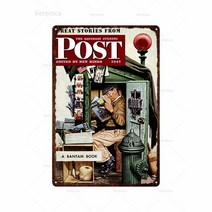 바버샵 네일샵 이발소 뷰티 살롱용 바버 폴 빈티지 이발사 사인 금속 플레이트 헤어컷 광고 플라크 벽, 02 2_01 20x30cm