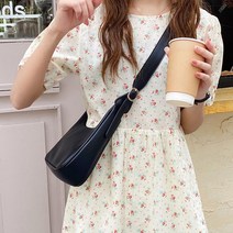 연이랜드 캐주얼 무지 크로스백 숄더백