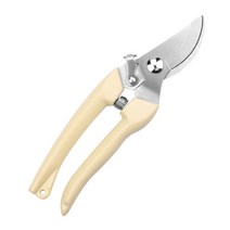 가지치기 원예 고급 전지 접목 다목적 나무 양손 고지 조경 가위 pruner orchard and garden hand tools bonsai for 가위 gardening, 노란색 k-402, 1개
