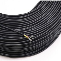 네트워킹 도구 툴 렌카드 네트워크 아답터 랜포트 2510M 28AWG UL2464 피복 와이어 케이블 채널 오디오 라인 2 3 4 5 6 7 8 9 10 코어 절연 구리 신호 제, 없음, Blacke+10 Meters+2 Cores
