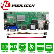 ICsee Xmeye XM Nvr 보드 4K 10Ch Hisilicon 칩 Hi3536E IP 레코더 임베디드 리눅스 지원 얼굴 감지 Onvif NBD8010S-KL-V2, 01 아무도