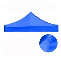 천막 캐노피 텐트 방수 옥스포드 천 상단 교체 정원 바베큐 정자 커버 쉼터 지붕 420D, 02 blue_02 3*3 메터