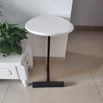 인테리어 원목미니협탁 소파 틈새 안방 침대옆협탁 신혼부부가구 1인용 사이드테이블, D. 화이트블랙(45x30x60)
