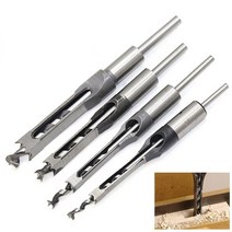 얼음낚시 아이스 드릴 오거 4pcs hss 트위스트 비트 광장 장붓 구멍 수동 전동, 1pc 6.4mm