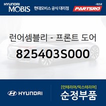 프론트도어 윈도우 글래스런(잔넬고무) 조수석 (825403S000) YF쏘나타 YF쏘나타 하이브리드 쏘나타YF 하이브리