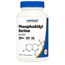 Nutricost Phosphatidylserine 뉴트리코스트 포스파티딜세린400mg 120캡슐