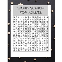 (영문도서) Word Search For Adults: Word Search Book for Adults/Word Search Book for Adults with a Huge S... Paperback, Ava Garza