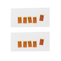 10pcs/로트 BF350-3AA 압력 센서로드 셀의 350Ω 저항성 스트레인 게이지, 하얀색