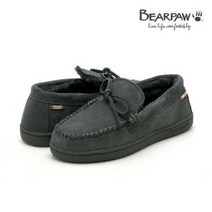 [베어파우] (BEARPAW) 여성 FREESIA 양털모카신 (차콜) K245049OD-W