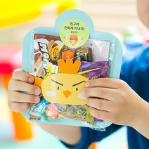 어린이집생일선물 생일답례품 어린이날 선물 [30개묶음 무료배송] 알찬&귀욤미니 간식+나만의 메세지 스티커는 무료+앙증귀욤 동물캐릭터포장 과자 선물세트, 1개, 1YPG_알찬(꼬꼬)*30