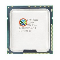 cpu amd 라이젠 지널 제온 프로세서 X5560 CPU 2.8GHZ LGA 1366 SLBF4 4 코어 데스크탑, 한개옵션0