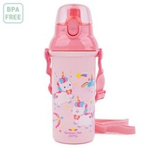 키티야 유니콘 원터치 물통 480ml 어린이 유치원, 단품