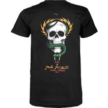 Powell Peralta Mike McGill 스컬 & 스네이크 티셔츠 화이트 라지, Gray