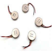 진동모터 DC1.5V-5V 마이크로 10mm 코인형 코어레스 진동모터 스마트 모터 스마트폰 기기 진동, van 진동모터 BL06827_5pc