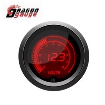 도막측정기 디지털 도막두께측정기 자동차 페인트 도장 측정기 드래곤 게이지 52mm 타코미터 전압 부스트 물 온도 오일 온도 오일 프레스 etg 게이지 led 디지털 디스플레이, 전압계