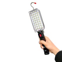 자동차작업등 화물차 램프 후레쉬 써치 랜턴 충전식 걸이등 자석램프 LED 라이트 마그네틱 캠핑 무선 휴대용 고휘도 레저 차박 캠핑, LED34구 자동차작업등
