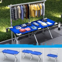 동대문 장사 접이식 테이블 자판대 진열대 길거리 노점상 시장, 120CM 이중 사용(스탠드 포함)