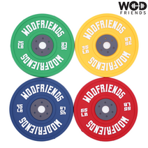 와드프렌즈 컴페티션 플레이트 원판 패치 와펜 (크로스핏 헬스 역도 파워리프팅), 그린