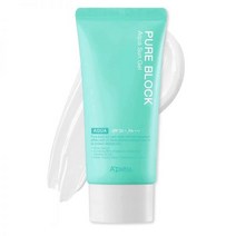 선크림 코리안 썬크리 퓨어 블록 아쿠아 선크림 젤 SPF50+/PA++ 50ml 젤라이크