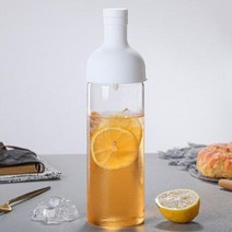 콜드브루메이커 350ML 콜드브루 커피 유리 병 포트 아이스 필터 메이커 콜드 추출 믹싱 그라운드 카페 티 레몬 에스프레소 주전자 더치커피, 없음, 350ML+B