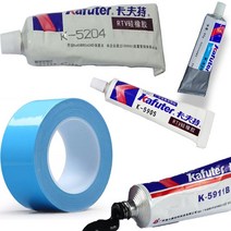 열 전도성 접착제 모음 구리스 접합 실링용 세라믹 LED 실리콘 써멀구리스 유리 플라스틱 자동차 헤드라이트, K-5905