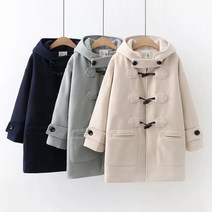 중학생 코트 모직 떡볶이 겨울 교복 외투 캐주얼 아우터 K12