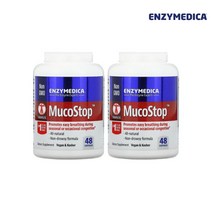 1+1 엔자이메디카 뮤코스탑 48캡슐 뮤코라제 글루코 아밀라아제 아밀라제 셀룰레이스 라이페이스 리파아제 프로테아제 프로테이스 셀룰라아제 펙티나아제 MucoStop Mucolase
