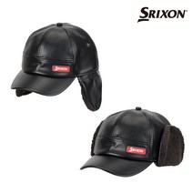 던롭 스릭슨 정품 22년 신형 GAH-21027I 방한모자, 블랙