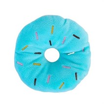 강아지짐볼 강아지장난감공 당근밭 어질리티 소리 나는 강아지 귀여운 과일 모양 봉제, 14.blue Cookies - Dog Toys