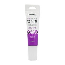 오공 핸드씰 실리콘 실란트 (투명) 100ml 욕실용 욕조 세면대 씰링, 특가_상품선택_할인