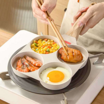 미니 계란 프라이펜 에그머핀 4구 에그펜 맥머핀, 일반모델스마트웜센스스틱팬패키지