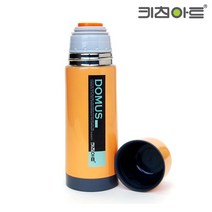 키친아트 도무스 보온병, 코랄오렌지, 350ml