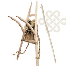 국산 옛날 나무지게 (실제사용 나무지게, M 115-120cm