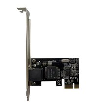 네트워크 랜카드 10/100/1000Mbps 카드 기가비트 이더넷 PCI 익스프레스 RJ45 LAN 어댑터 데스크탑 PC 드라이버 용 PCIe 변환기, [01] A