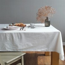 아트박스/보웰 빈티지코튼 테이블클로스4인, 다크그레이, 옵션선택